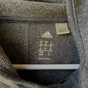 CLIMALITE ADIDAS mock neck hoodie